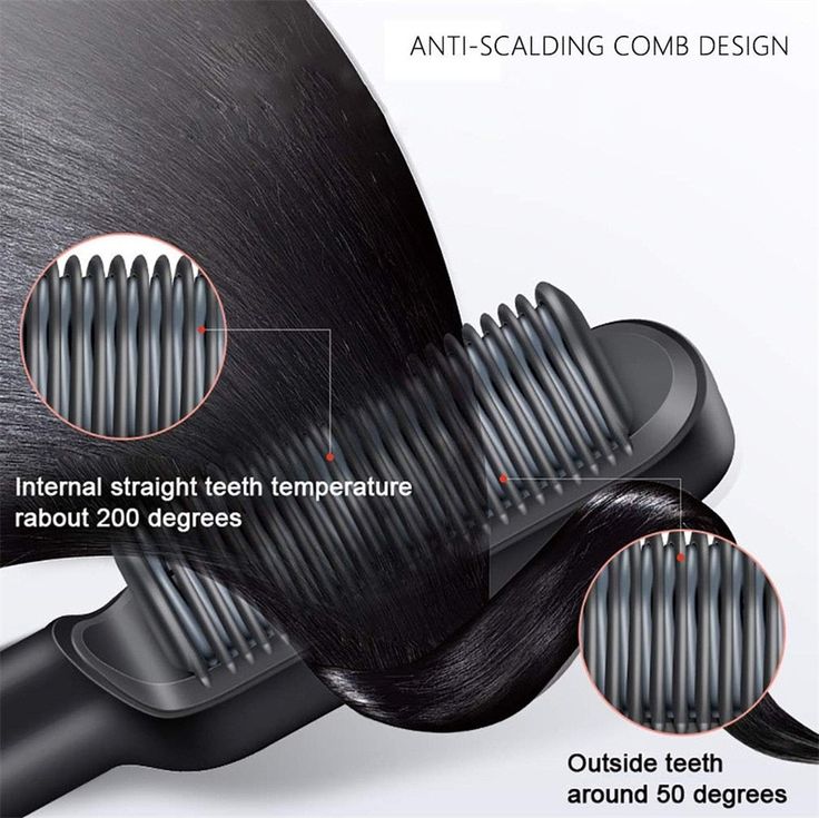 5-in-1 hair styler SilkGlide-Hair Comb