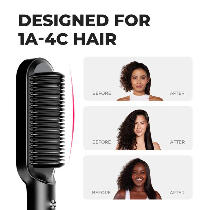 5-in-1 hair styler SilkGlide-Hair Comb