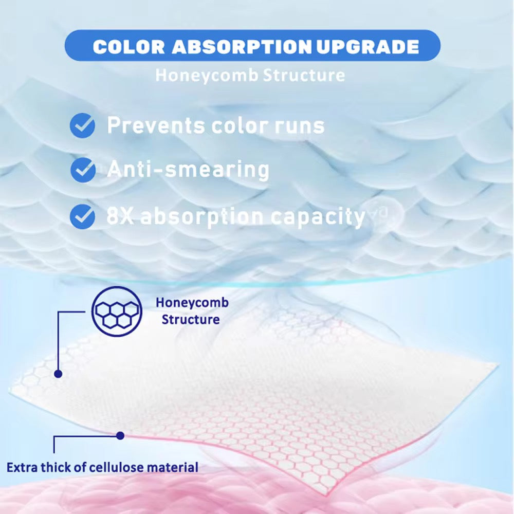 Colour Absorbent paper 50pcs