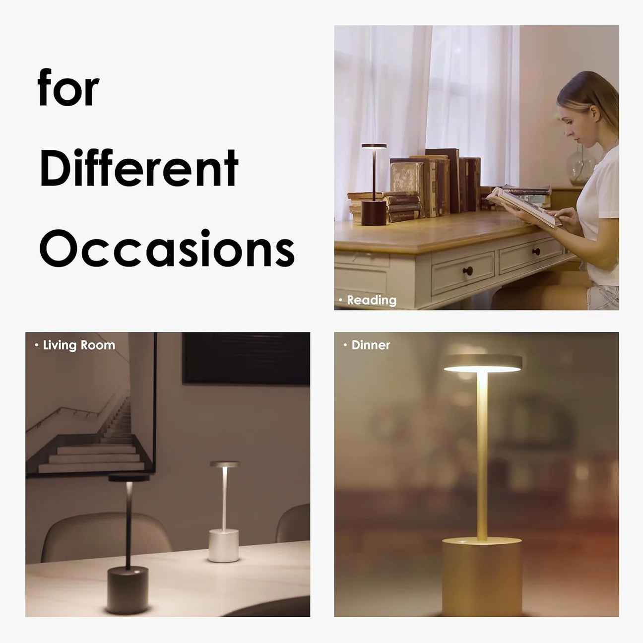 Cordless LED Table Lamp