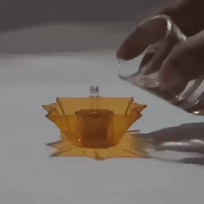 Reflective Shadow Diya Set – Pack of 6